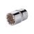 Головка дванадцятигранна 1/2", 19×38 мм, Cr-V STORM INTERTOOL ET-0219 Головка дванадцятигранна 1/2", 19×38 мм, Cr-V STORM INTERTOOL ET-0219
