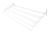 Сушарка для білизни гармонійна настінна 1000 мм 8-секційна 8 м біла MASTERTOOL 92-1718