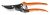 Секатор садовий 200 мм ручки метал+PVC лезо знімне С45 MASTERTOOL 14-6114