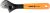 Ключ разводной резиновая ручка 250 мм Vorel 54067