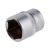 Головка шестигранна 1/2", 22мм*38мм. INTERTOOL ET-2022 Головка шестигранна 1/2", 22мм*38мм. INTERTOOL ET-2022