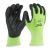 Перчатки рабочие сигнальные Hi-Vis MILWAUKEE, с сопротивлением порезам 1/A уровня, размер 7/S