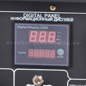 Сварочный генератор Hyundai DHYW 190AC - 4-Х ФУНКЦИОНАЛЬНЫЙ ДИСПЛЕЙ LED-дисплей р...