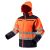 Куртка робоча сигнальна softshell з капюшоном S, помаранчева, підвищеної видимості NEO 81-701-S