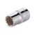 Головка дванадцятигранна 1/2", 14×38 мм, Cr-V STORM INTERTOOL ET-0214 Головка дванадцятигранна 1/2", 14×38 мм, Cr-V STORM INTERTOOL ET-0214