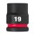 Головка ударная ShW 1/2'' STD MILWAUKEE, 19мм