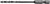 Свердло універсальне STHOR: YG6X, з 6-гран. хвостовиком-1/4", Ø= 4 мм, l= 80/30 мм Sthor 21682
