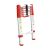 Драбина алюмінієва, телескопічна, 6 сход., 1,98 м, 150 кг INTERTOOL LT-3020