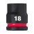 Головка ударная ShW 1/2'' STD MILWAUKEE, 18мм