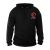 Худі чорний, трикотаж, S INTERTOOL SP-4003