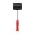 Киянка гумова, 1030 г, 70 мм, чорна гума, металева ручка INTERTOOL HT-0233 Киянка гумова, 1030 г, 70 мм, чорна гума, металева ручка INTERTOOL HT-0233