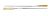 Шампур 3х10х700 мм, плоский из нержавейки, с деревянной ручкой Zitta Z-0524
