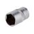 Головка шестигранна 1/2", 18мм*38мм. INTERTOOL ET-2018 Головка шестигранна 1/2", 18мм*38мм. INTERTOOL ET-2018