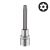 Головка-біта TORX T25 з отвором 1/2" (L-100мм) ROCKFORCE FORSAGE RF-34710025