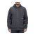 Толстовка на молнии GRIDIRON MILWAUKEE, WHZ GR XXXL с капюшоном, серая (размер XXXL)
