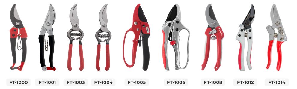 Лінійка садових секаторів