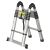 Лестница телескопическая универсальная 2×6 ступеней 3.8м FLORA 5033414 Лестница телескопическая универсальная 2×6 ступеней 3.8м FLORA 5033414