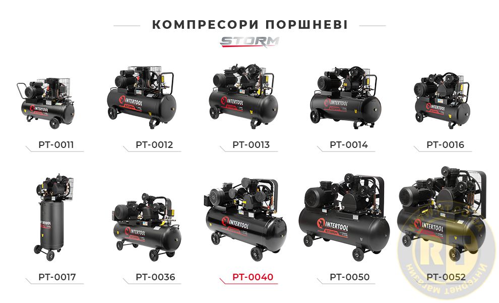 Лінійка поршневих компресорів STORM