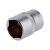 Головка шестигранна 1/2", 21мм*38мм. INTERTOOL ET-2021 Головка шестигранна 1/2", 21мм*38мм. INTERTOOL ET-2021