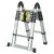 Лестница телескопическая универсальная 2×7 ступеней 4.4м FLORA 5033424 Лестница телескопическая универсальная 2×7 ступеней 4.4м FLORA 5033424