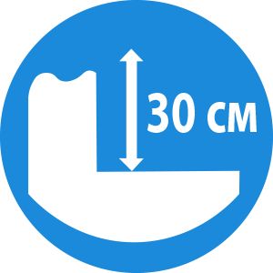 Виброплита Hyundai HPC 400W - Большая глубина уплотнения – 30 см...