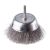 Щітка чашкова, 100 мм, 1/4", кручений дріт, для дриля, 4500 об/хв INTERTOOL BT-9100 Щітка чашкова, 100 мм, 1/4", кручений дріт, для дриля, 4500 об/хв INTERTOOL BT-9100