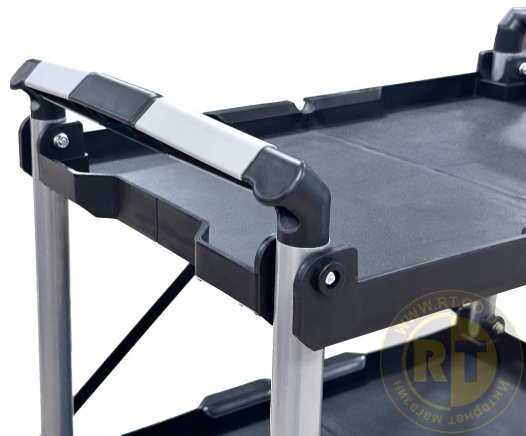 WÓZEK WARSZTATOWY 3 POZIOMY PLASTIKOWY NARZĘDZIOWY SERWISOWY SZAFKA 3 PÓŁKI Marka G.I.KRAFT