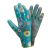 Трикотажні рукавички з частковим ПУ покриттям р8 (сині манжет) Sigma 9446561