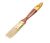 Кисть плоская 1", универсальная, деревянная нелакированная ручка Topex 19B610