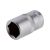 Головка шестигранна 1/2", 15мм*38мм. INTERTOOL ET-2015 Головка шестигранна 1/2", 15мм*38мм. INTERTOOL ET-2015