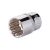 Головка дванадцятигранна 1/2", 21×38 мм, Cr-V STORM INTERTOOL ET-0221 Головка дванадцятигранна 1/2", 21×38 мм, Cr-V STORM INTERTOOL ET-0221