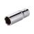 Головка шестигранна подовжена 1/2", 21×78 мм, Cr-V, STORM INTERTOOL ET-0121 Головка шестигранна подовжена 1/2", 21×78 мм, Cr-V, STORM INTERTOOL ET-0121