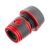 Конектор 1/2" с аквастопом для шланга 3/4" INTERTOOL GE-1120
