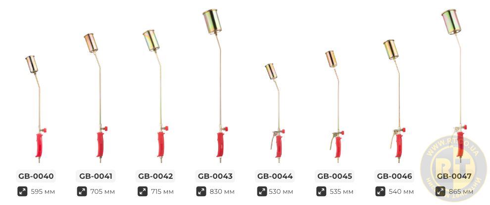 Линейка горелок