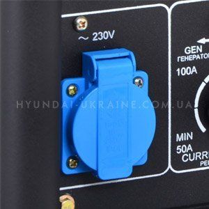 Сварочный генератор Hyundai DHYW 190AC - РОЗЕТКА 220В Панель управления понятная ...