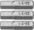 Насадка викруткова STHOR : "HEX" H6 x 25 мм, HEX 1/4", Cr-V, 3 шт Sthor 65504
