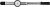 Ключ со стрелочной шкалой динамометрический 1/2 (30-300 Нм) Yato YT-07836