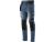 Брюки рабочие джинс стрейч размер XL-98-106 см, рост-188-196 см, темно-синие, 17 карманов, 71% бав. Yato YT-79054