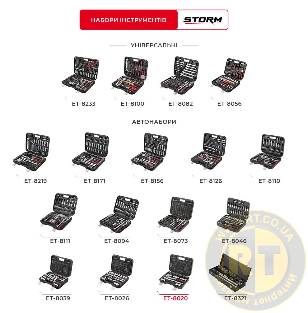 Набори серії STORM