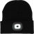 Шапка зимняя черная с аккумуляторным фонарем Vorel 74226