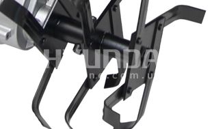 Культиватор электрический Hyundai T 1810E - КАЧЕСТВЕННЫЕ ФРЕЗЫ Фрезы изготовлены из ...