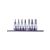 Набор TORX 1/4" с отверстием 7 ед. в держателе (на планке)