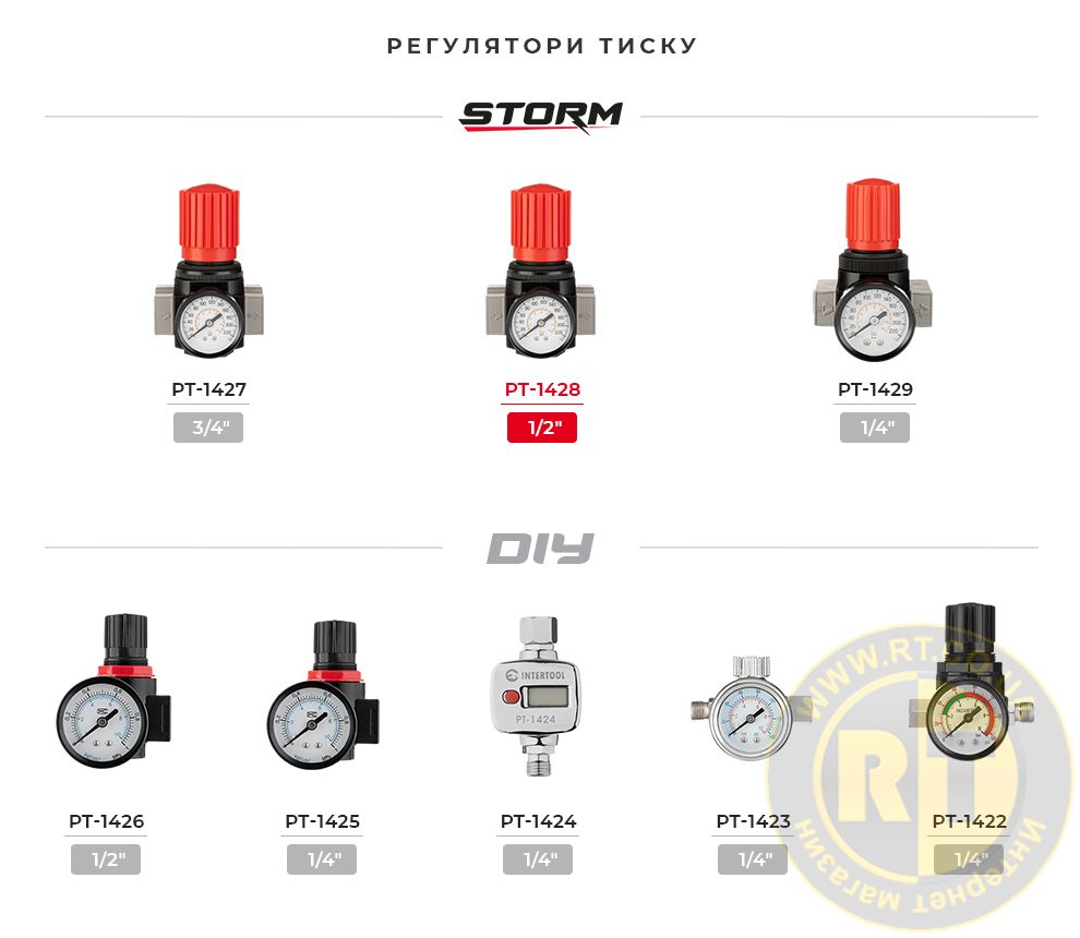 Лінйка редукторів