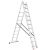 Драбина алюмінієва, 3‑секційна універсальна розкладна, 3×11 сход., 7,33 м, 150 кг INTERTOOL LT-0311