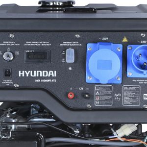 Бензиновый генератор Hyundai HHY 10000FE ATS - ПРОСТАЯ СХЕМА УПРАВЛЕНИЯ Для обслуживани...