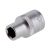 Головка шестигранна 1/2", 10мм*38мм. INTERTOOL ET-2010 Головка шестигранна 1/2", 10мм*38мм. INTERTOOL ET-2010