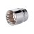 Головка дванадцятигранна 1/2", 27×42 мм, Cr-V STORM INTERTOOL ET-0227 Головка дванадцятигранна 1/2", 27×42 мм, Cr-V STORM INTERTOOL ET-0227