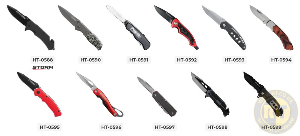 Лінійка ножів складних 
