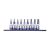 Набор TORX 1/4" 9 ед. в держателе T8-T40 (на планке)