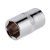 Головка шестигранна 3/8", 12×20 мм, Cr-V, STORM INTERTOOL ET-0412 Головка шестигранна 3/8", 12×20 мм, Cr-V, STORM INTERTOOL ET-0412